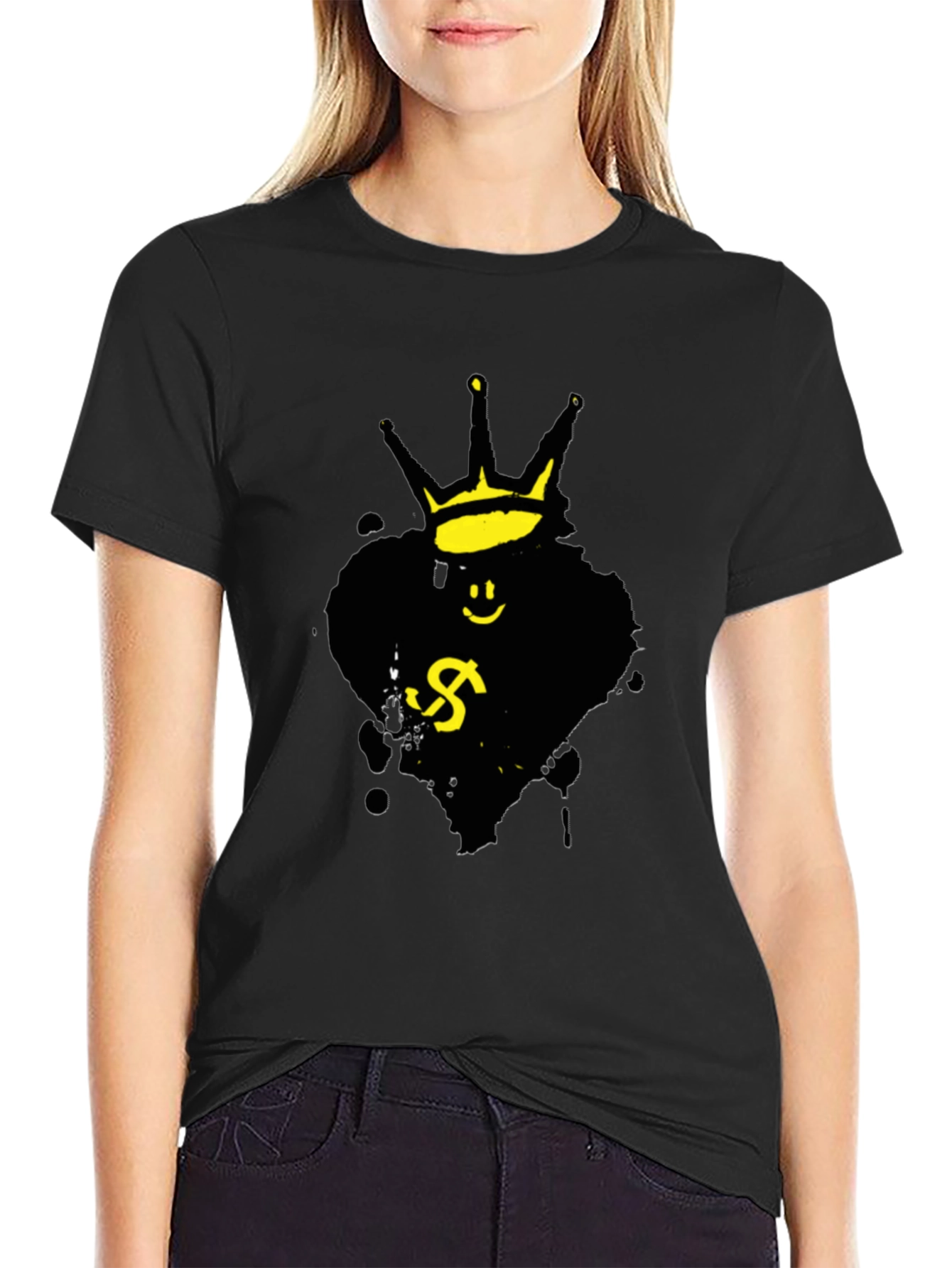 King Money T-Shirt - Black Graphic Tee