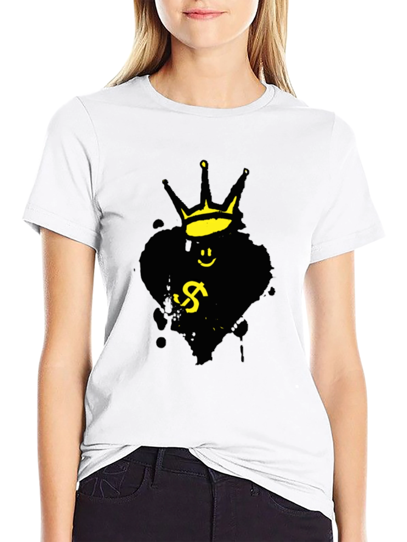 King Money T-Shirt - Black Graphic Tee