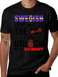 Swedish Key to My Heart Graphic Tee