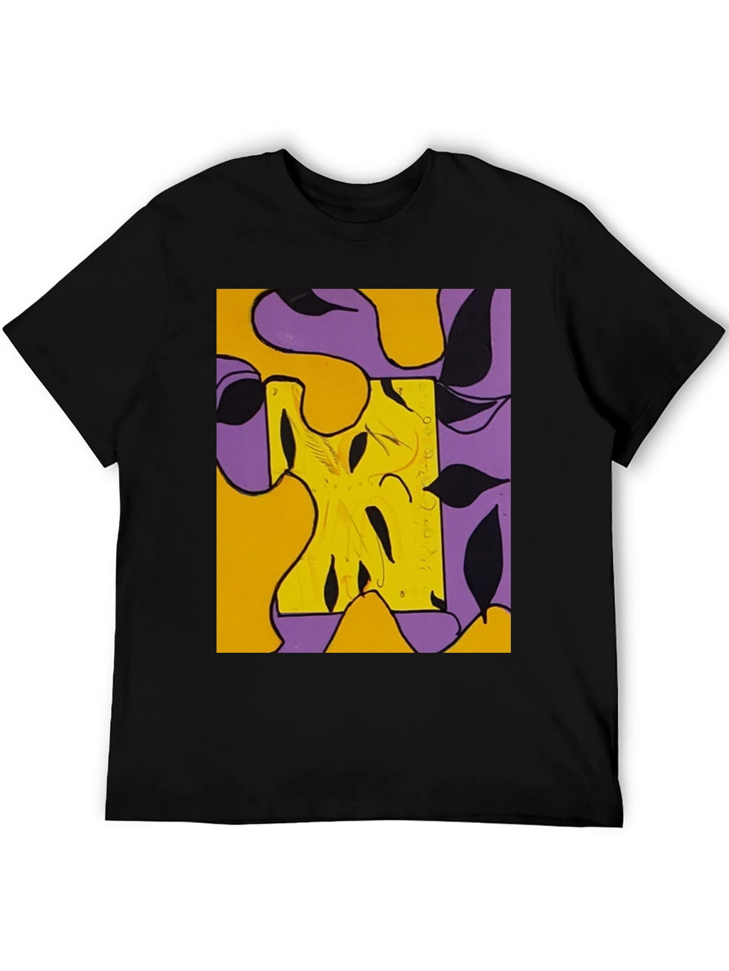 Abstract Art Graphic Tee - Bold Style