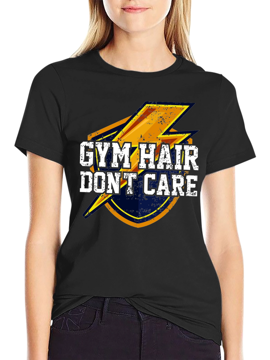 Gym Hair Dont Care Graphic Tee