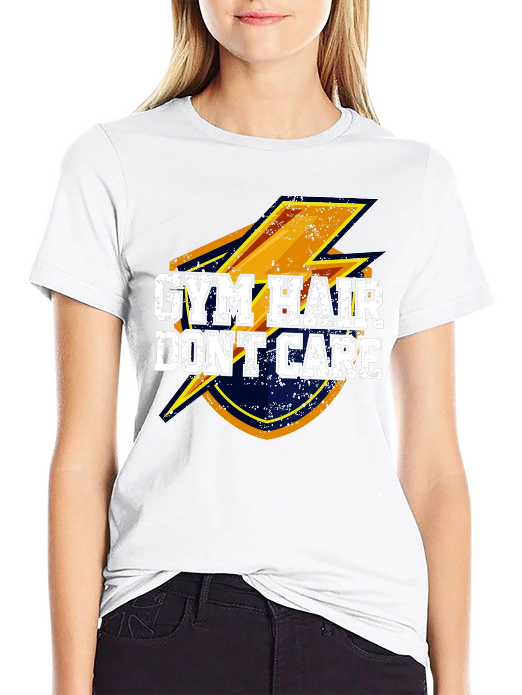 Gym Hair Dont Care Graphic Tee