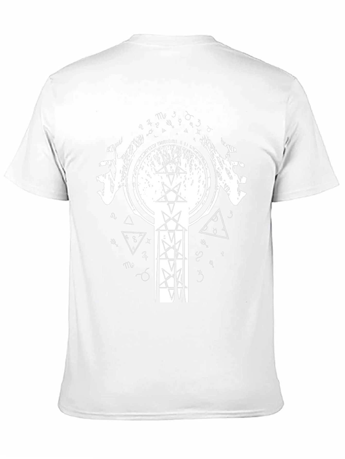 Occult Star Symbol Black T-Shirt