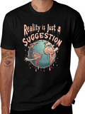 Reality Suggestion Graphic Tee - Earth Melting
