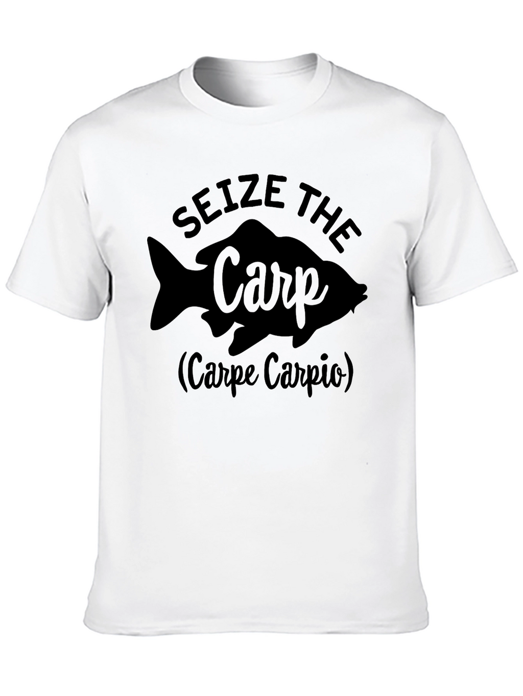 Seize The Carp T-Shirt - Fishing Humor Tee