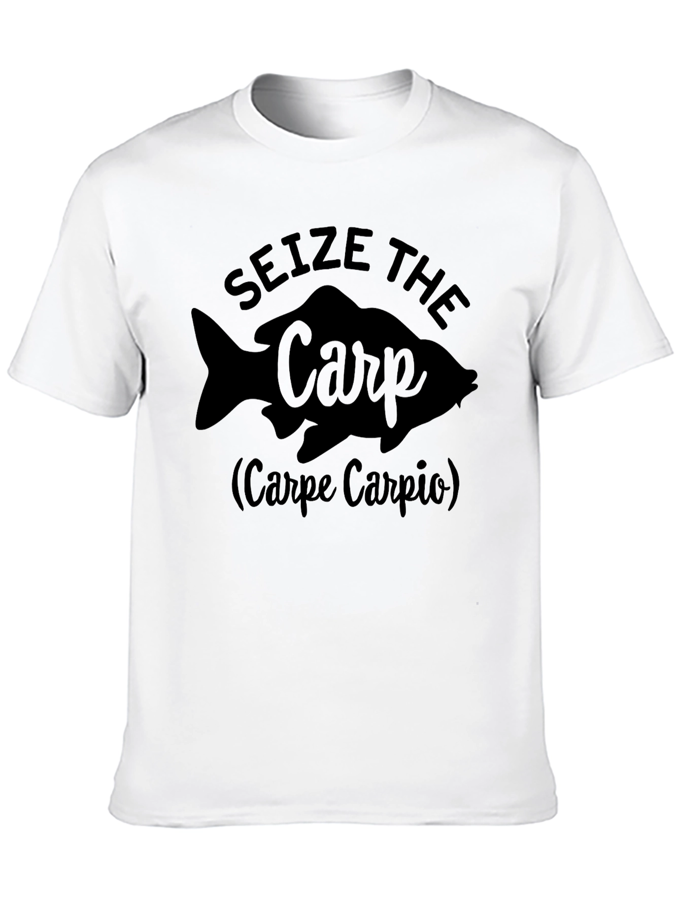 Seize The Carp T-Shirt - Fishing Humor Tee