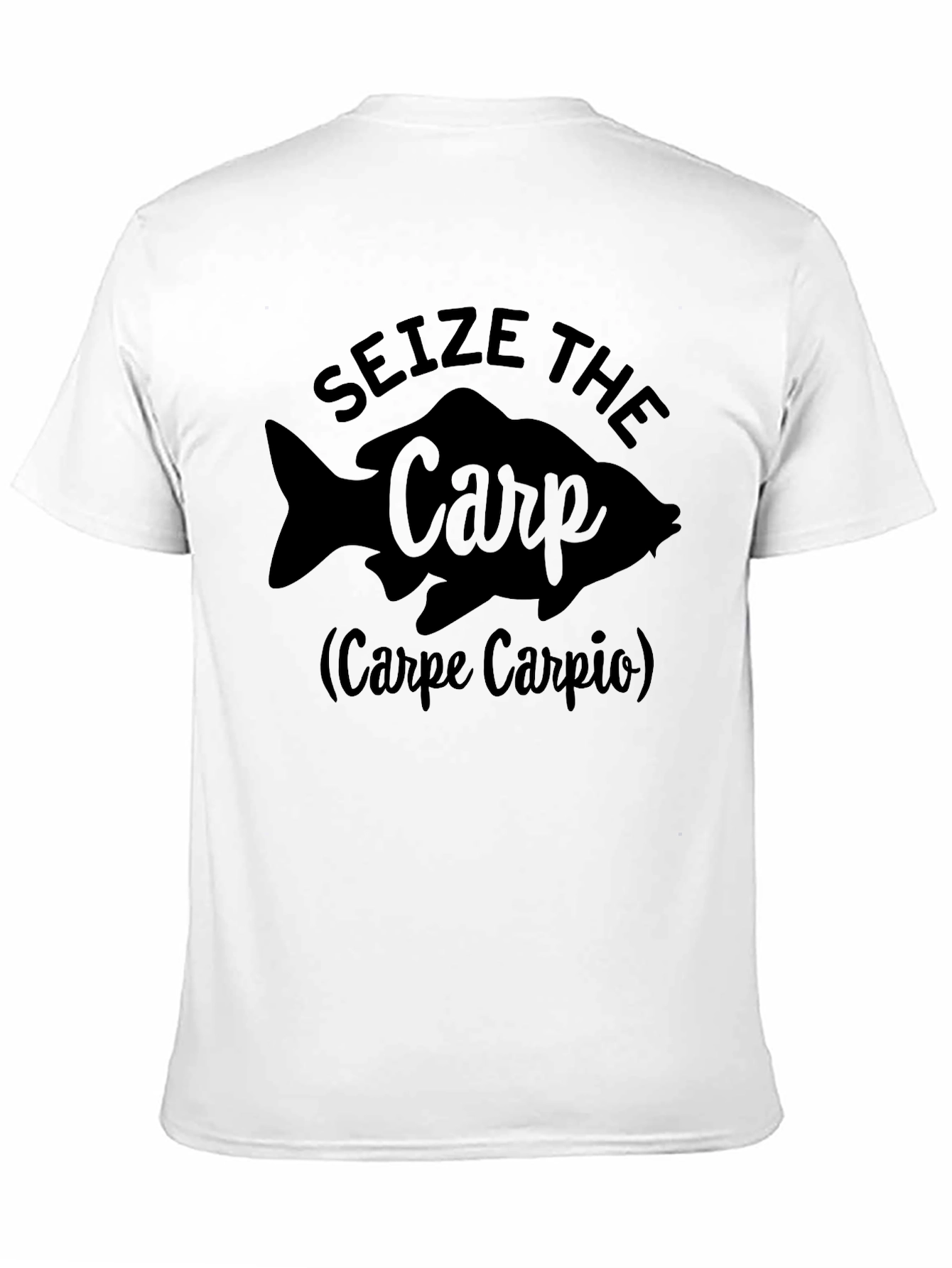 Seize The Carp T-Shirt - Fishing Humor Tee