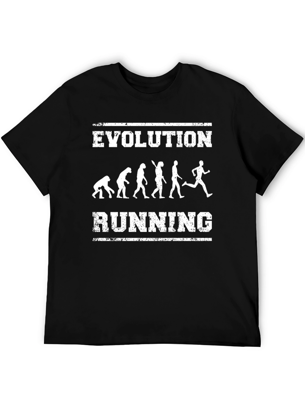 Evolution Running T-Shirt - Funny Fitness Tee