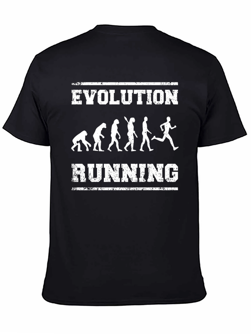 Evolution Running T-Shirt - Funny Fitness Tee