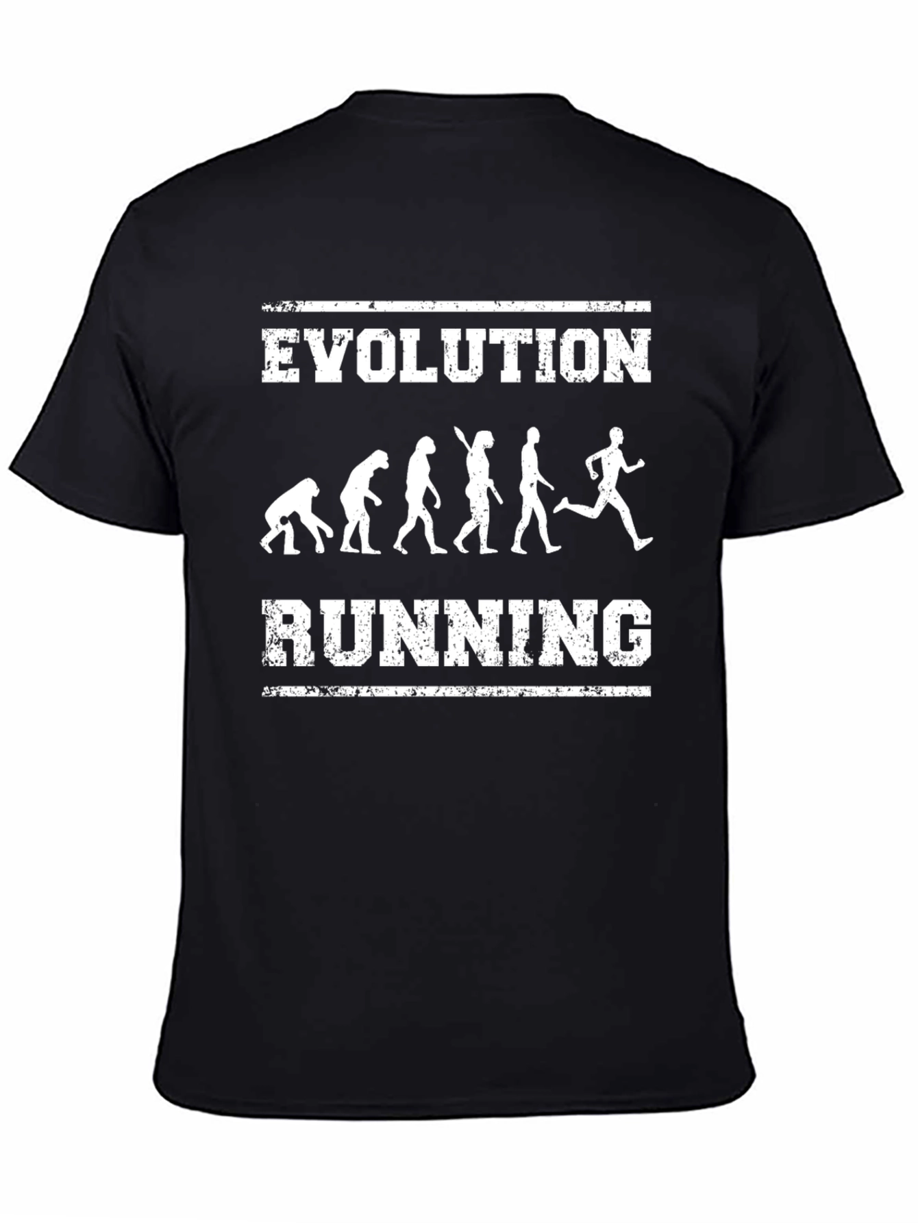 Evolution Running T-Shirt - Funny Fitness Tee