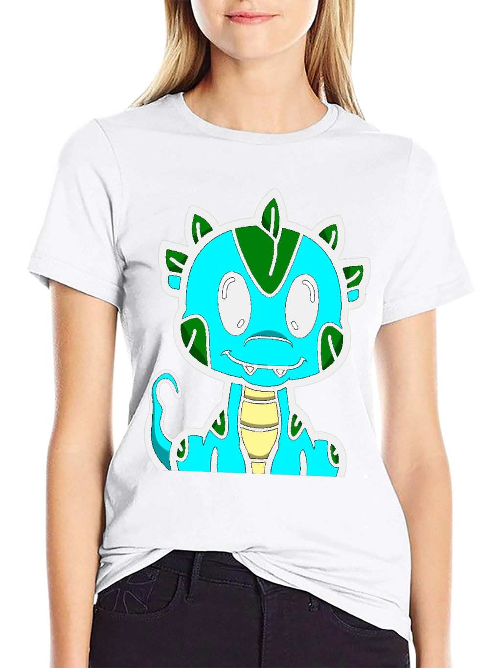 Cartoon Dinosaur Graphic Tee - Fun & Unique Design