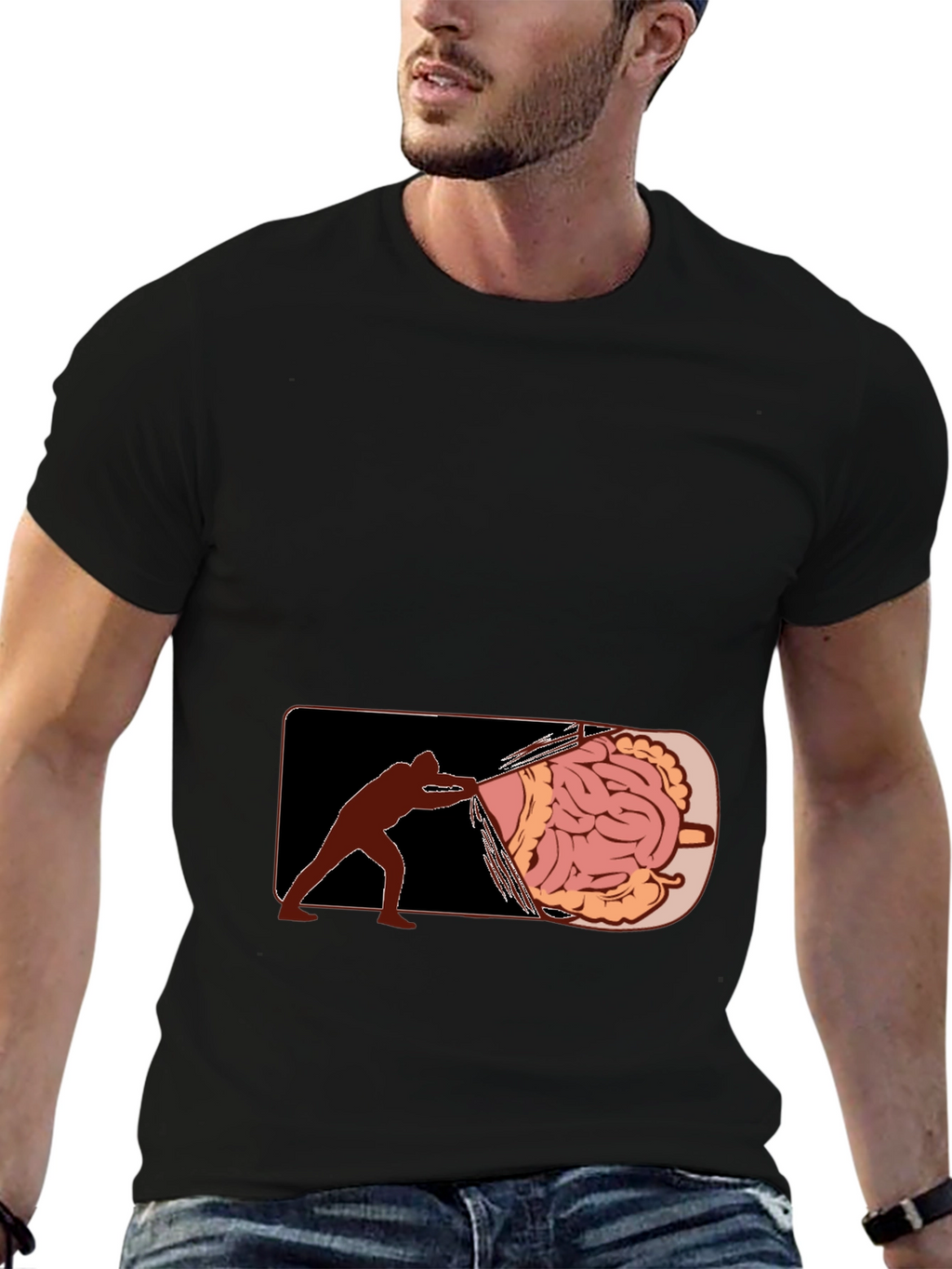 Brain Power Unleashed Graphic Tee