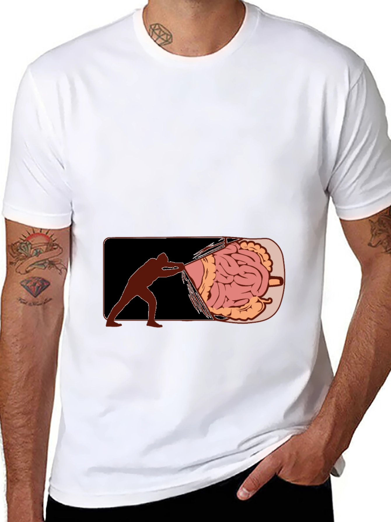 Brain Power Unleashed Graphic Tee