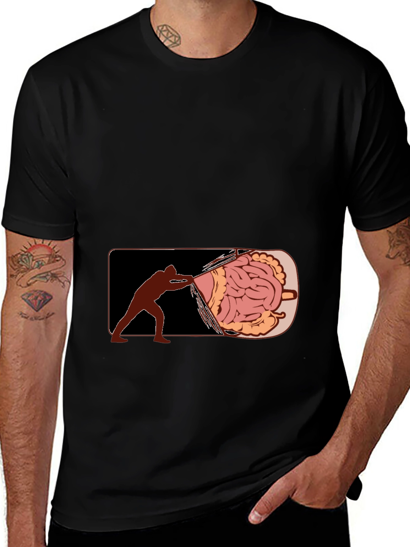 Brain Power Unleashed Graphic Tee