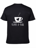 Coffee & Chill Graphic T-Shirt - Relaxed Fit
