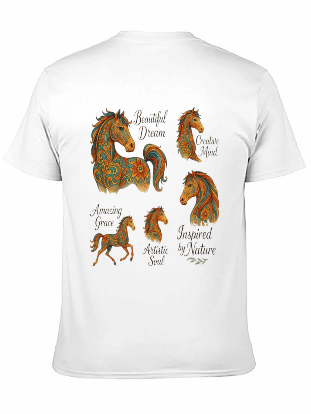 Horse Art T-Shirt - Creative Design
