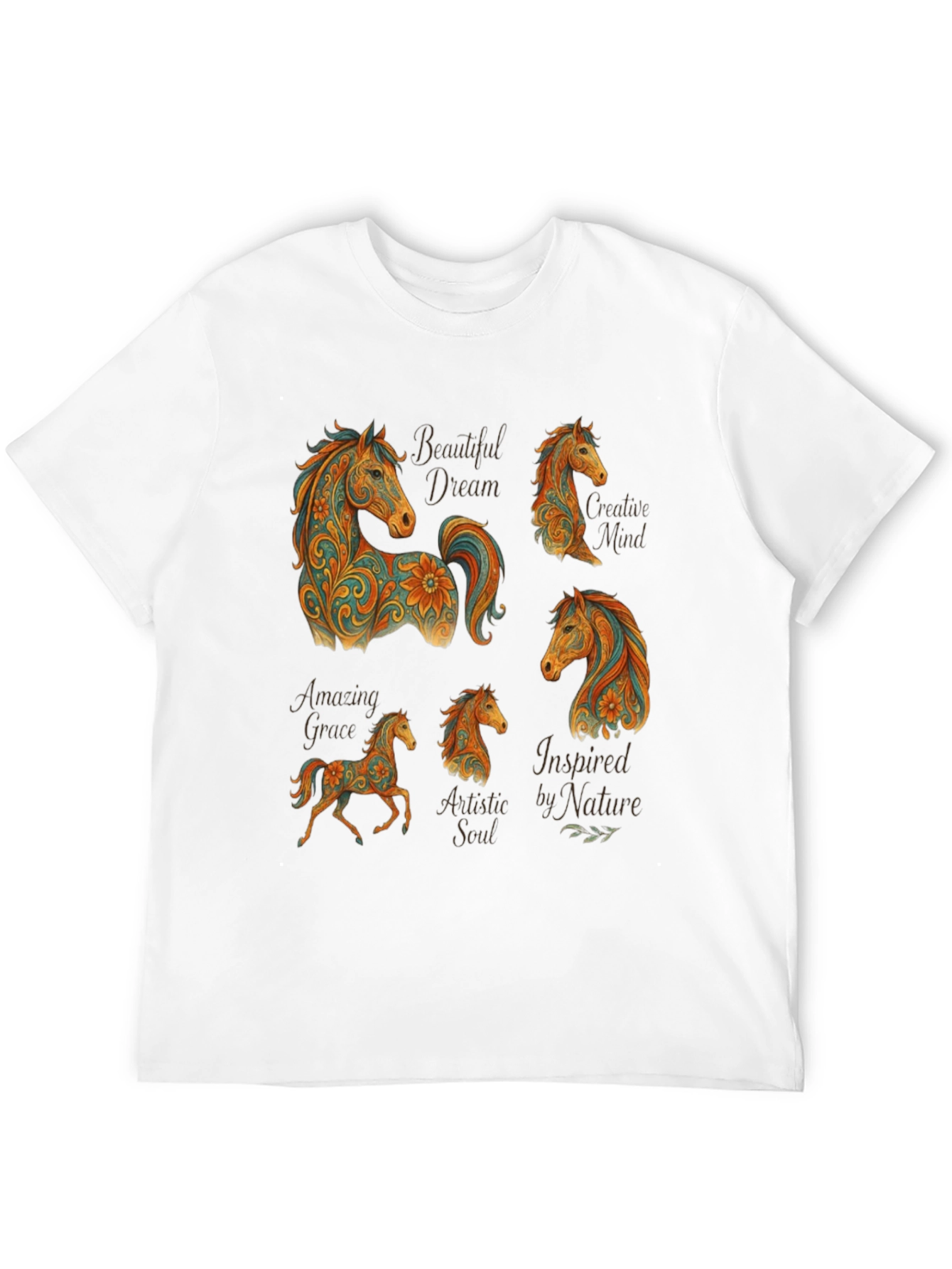 Horse Art T-Shirt - Creative Design