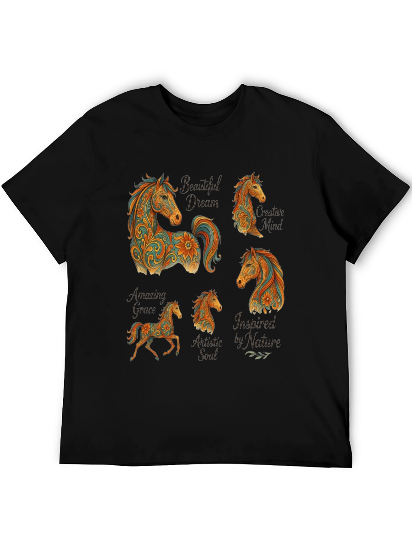 Horse Art T-Shirt - Creative Design