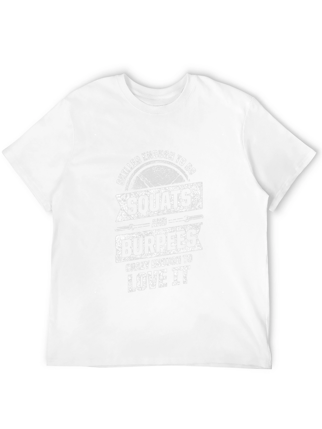 Squats & Burpees Workout T-Shirt - Fitness Apparel