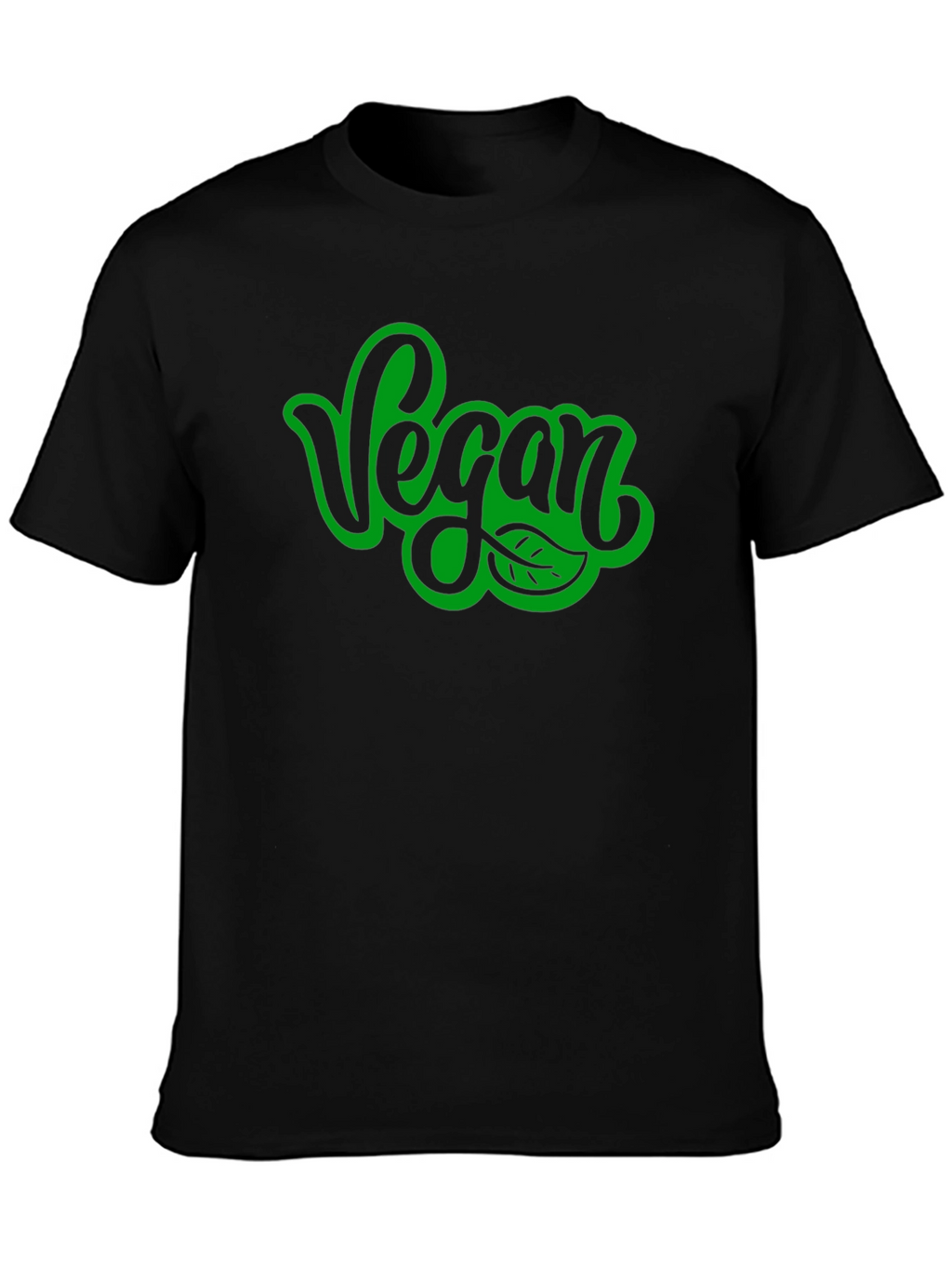 Vegan T-Shirt - Black Stylish Vegan Apparel