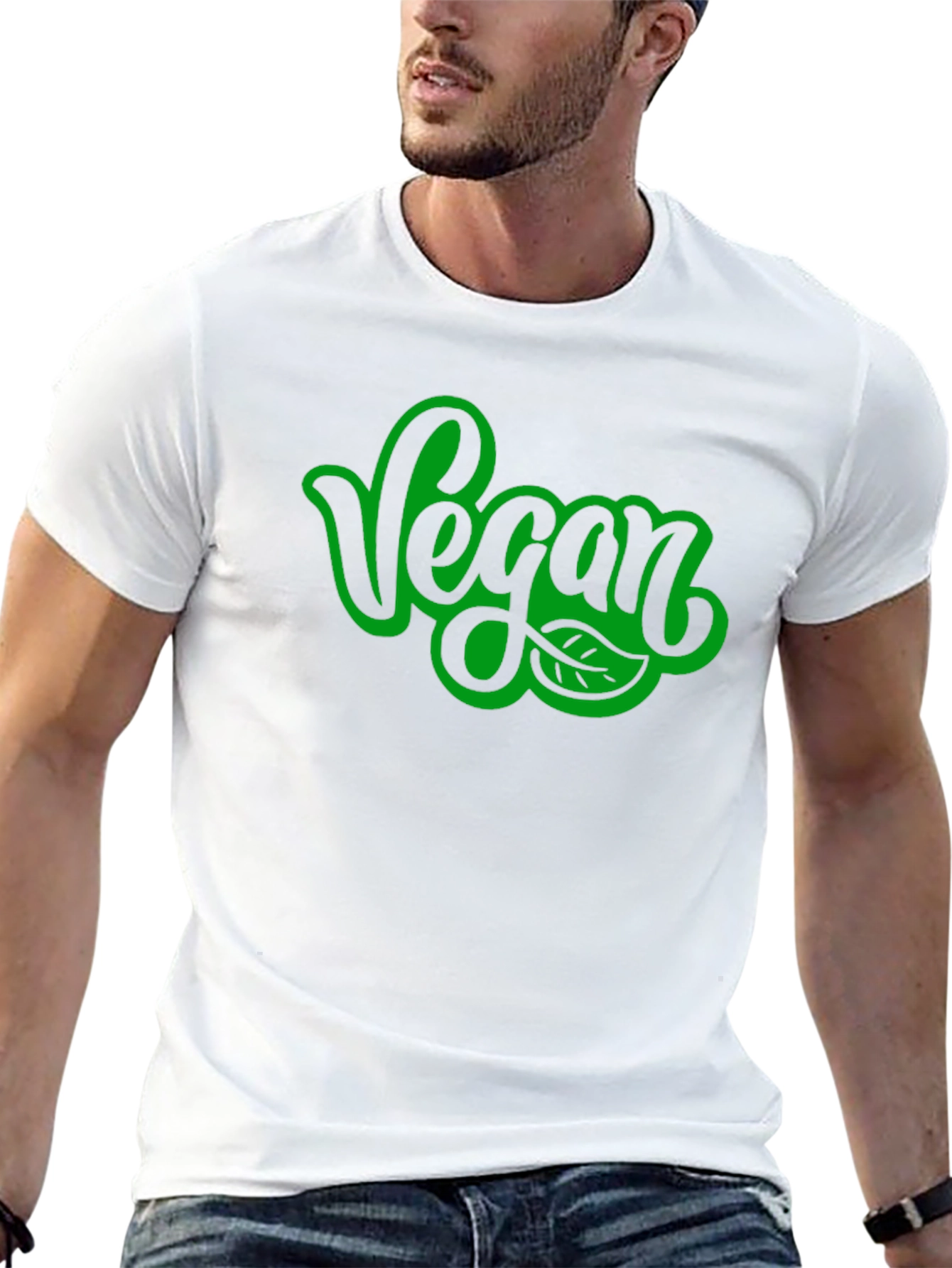 Vegan T-Shirt - Black Stylish Vegan Apparel