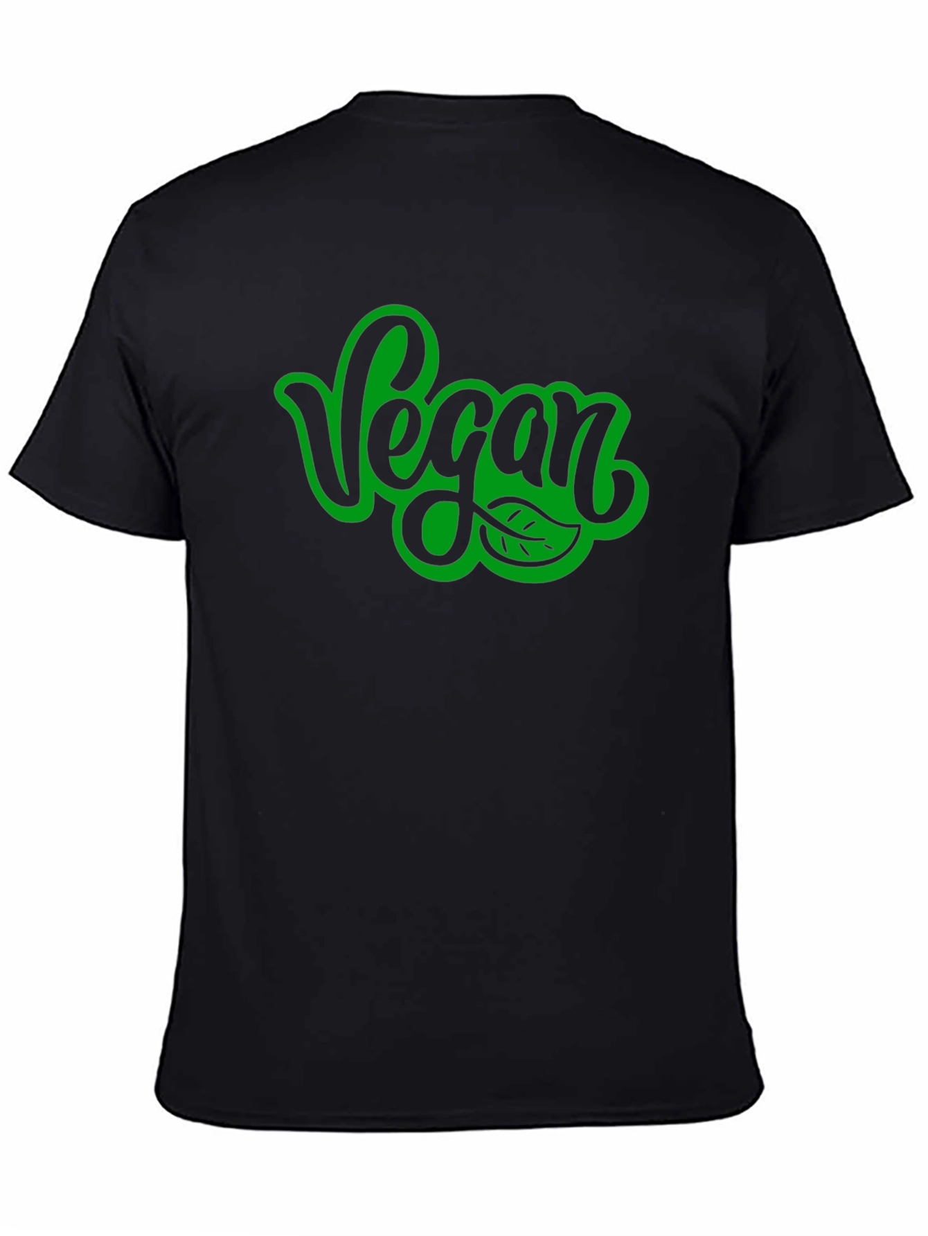 Vegan T-Shirt - Black Stylish Vegan Apparel