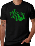 Vegan T-Shirt - Black Stylish Vegan Apparel