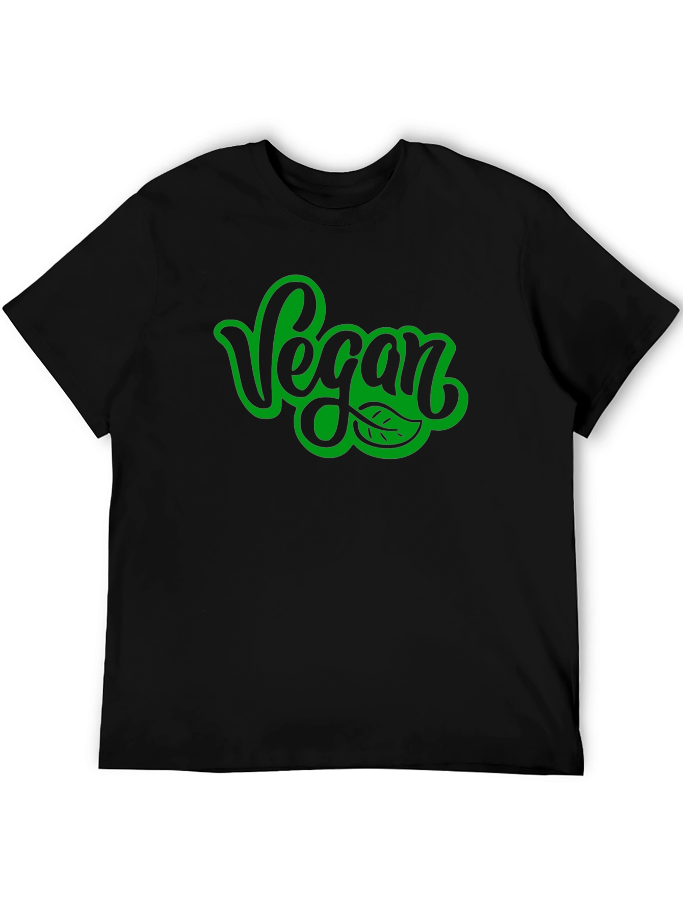 Vegan T-Shirt - Black Stylish Vegan Apparel