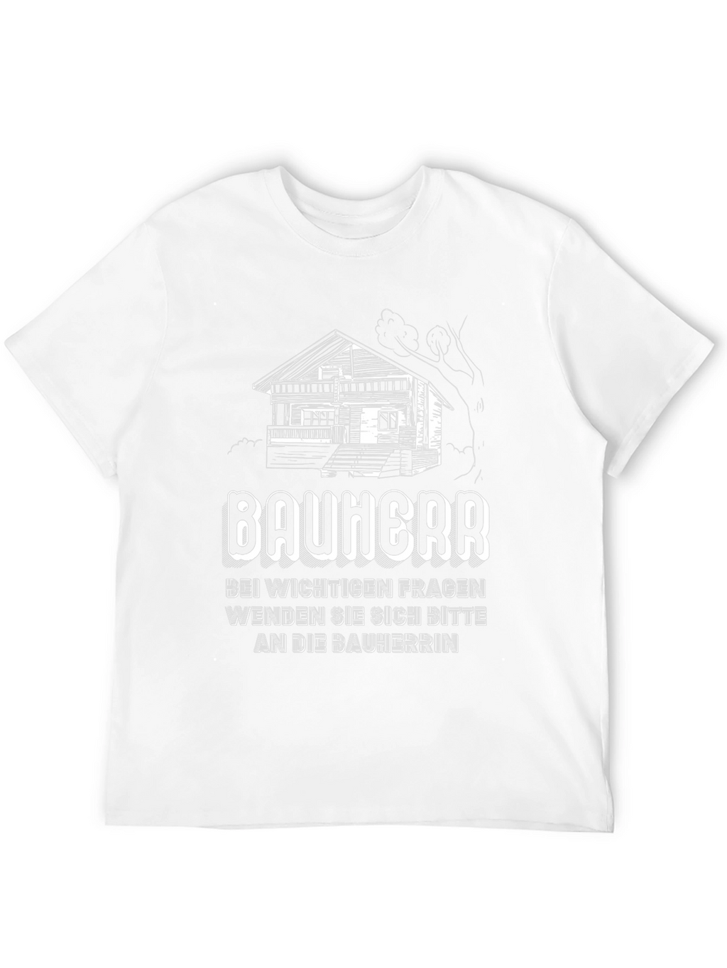 Bauherr Graphic T-Shirt - Construction Boss Tee