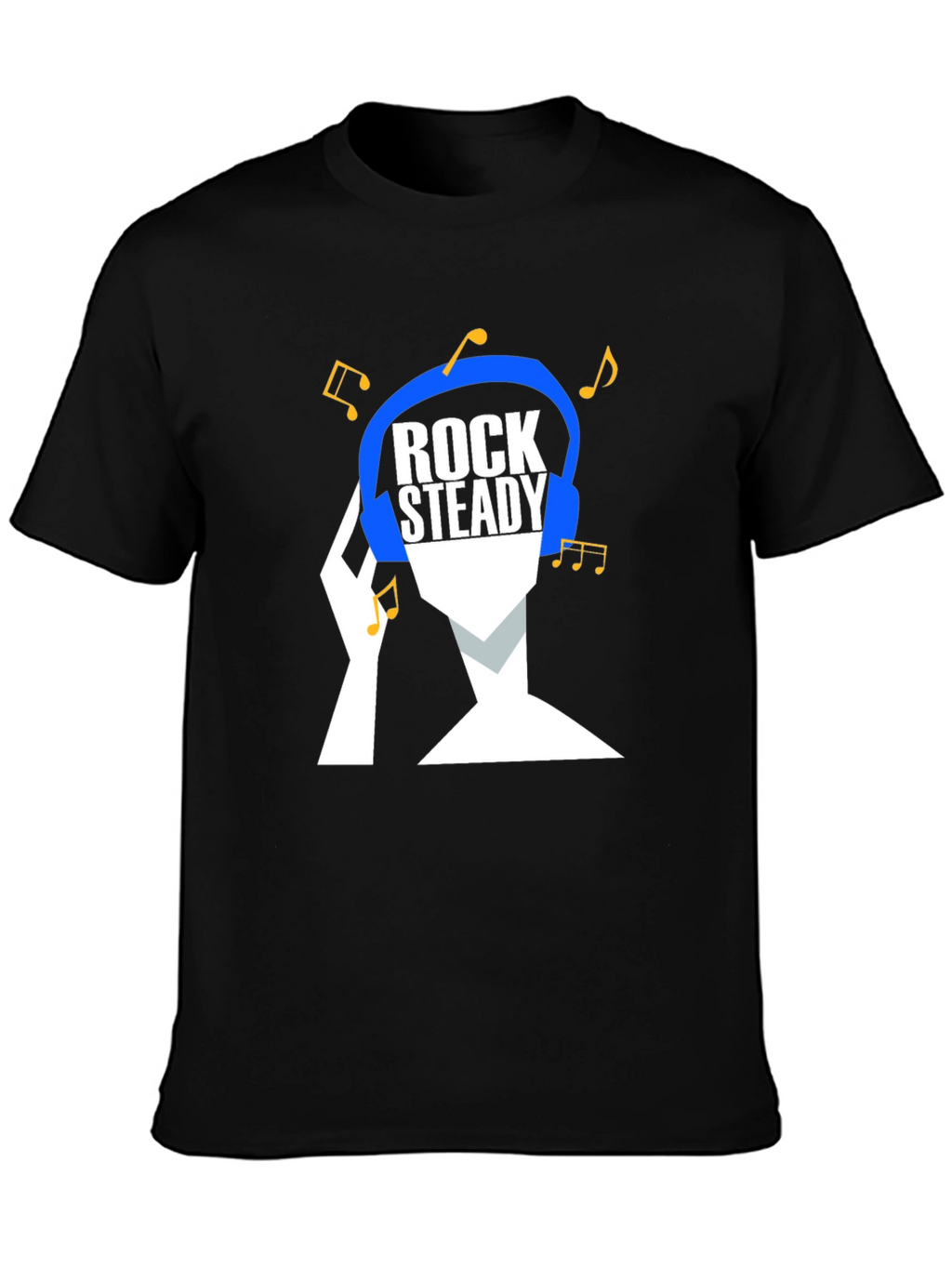 Rock Steady Music T-Shirt - Cool Graphic Tee