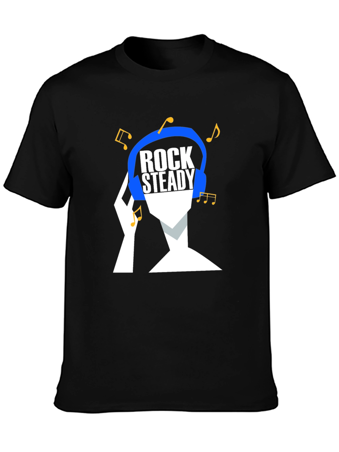 Rock Steady Music T-Shirt - Cool Graphic Tee