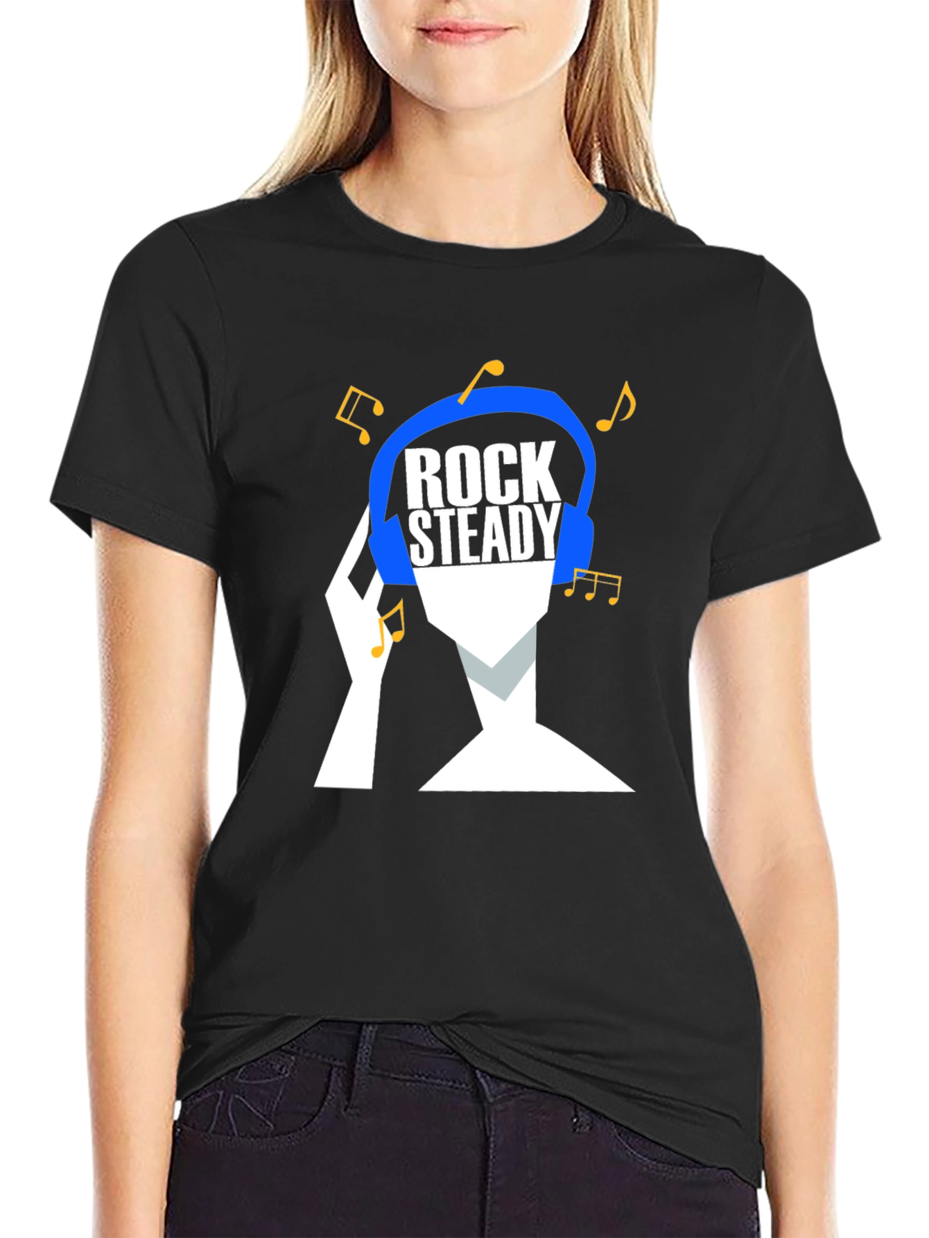 Rock Steady Music T-Shirt - Cool Graphic Tee