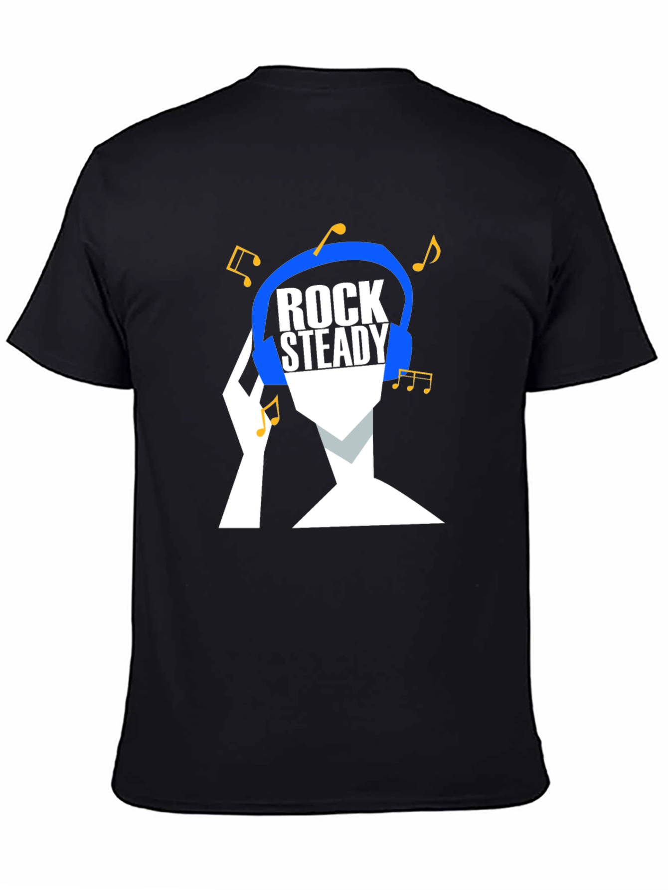 Rock Steady Music T-Shirt - Cool Graphic Tee