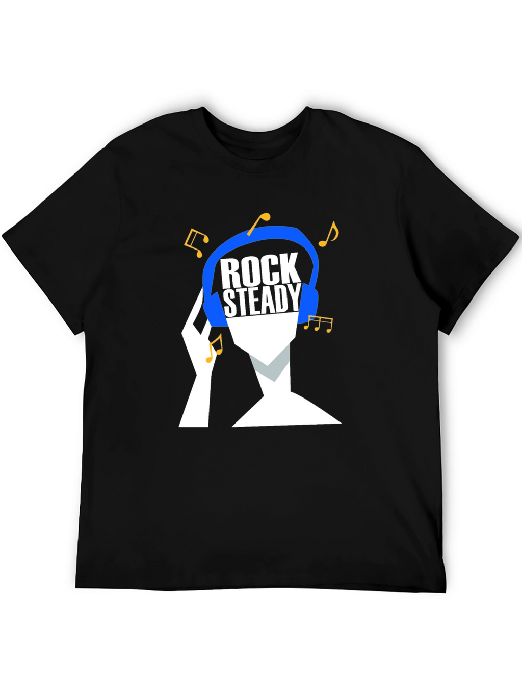 Rock Steady Music T-Shirt - Cool Graphic Tee