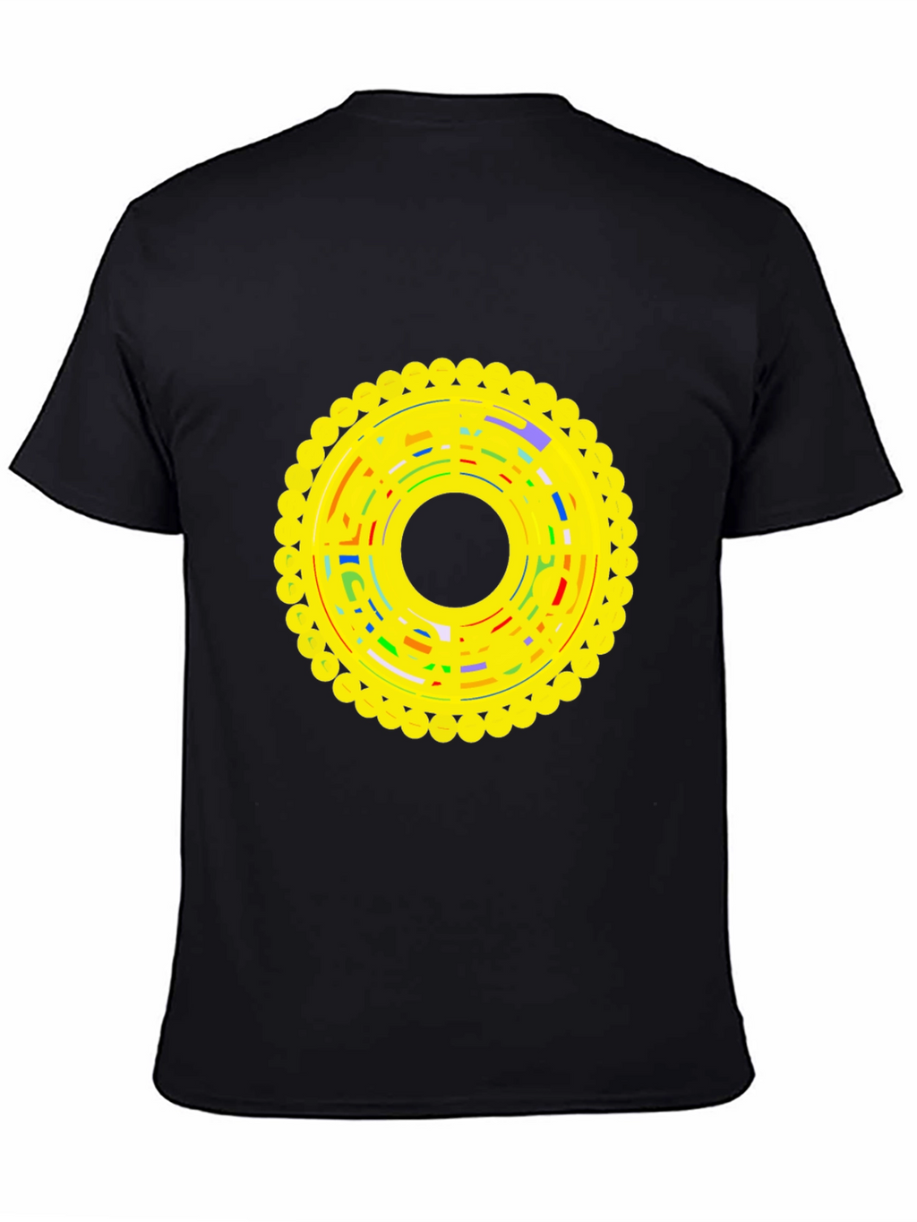 Graphic Print Crew Neck Tee