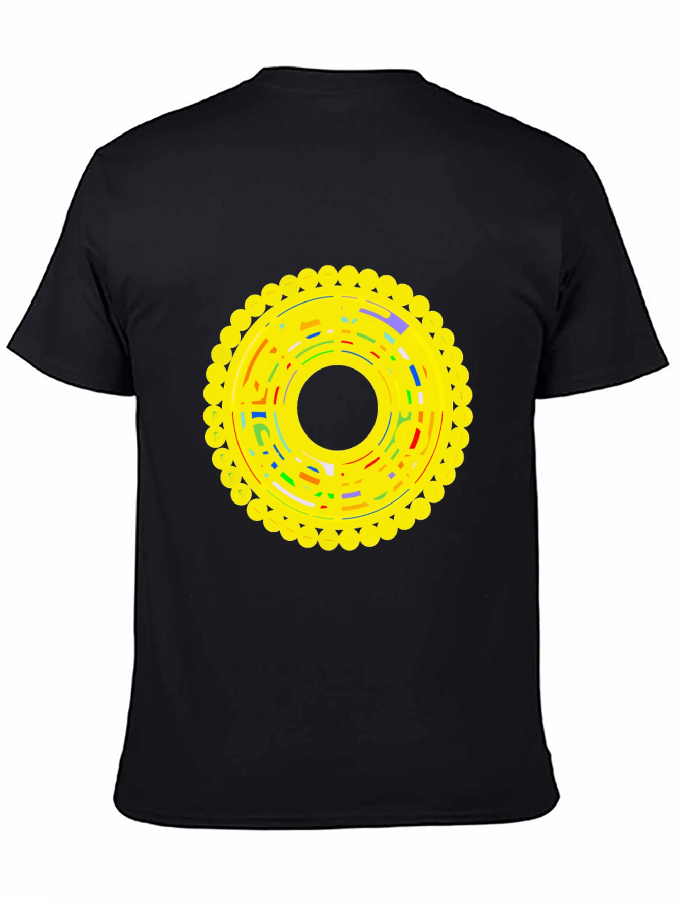 Graphic Print Crew Neck Tee