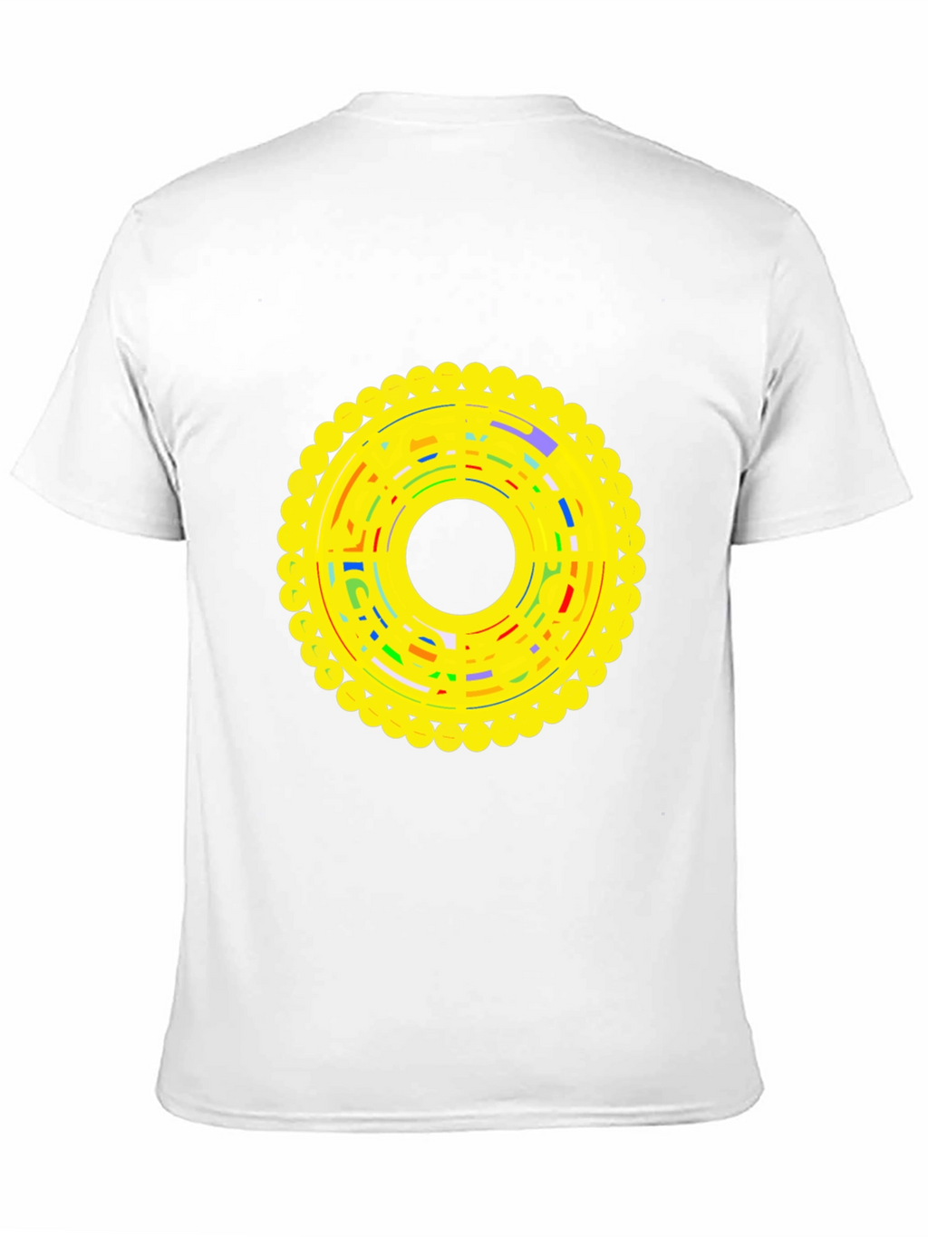 Graphic Print Crew Neck Tee