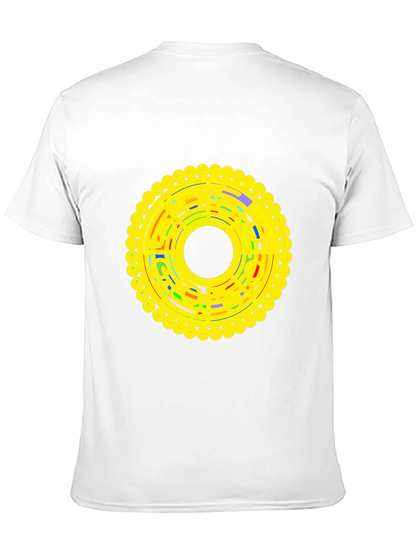 Graphic Print Crew Neck Tee