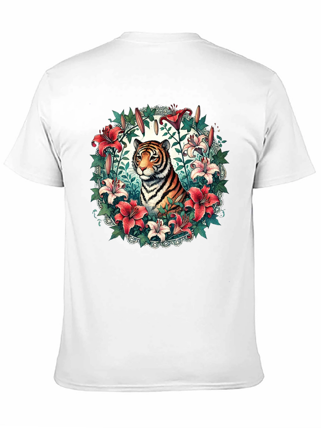 Tiger and Lily Graphic Tee - Stylish Mens Shirt