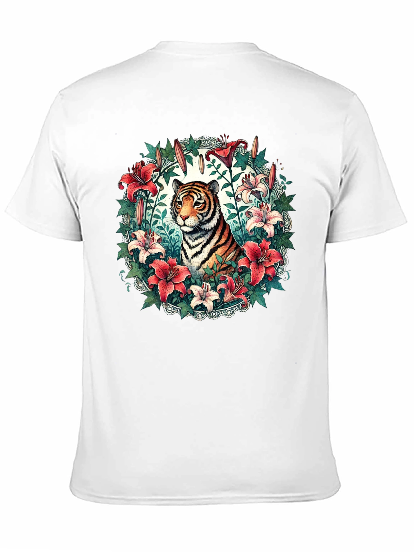 Tiger and Lily Graphic Tee - Stylish Mens Shirt