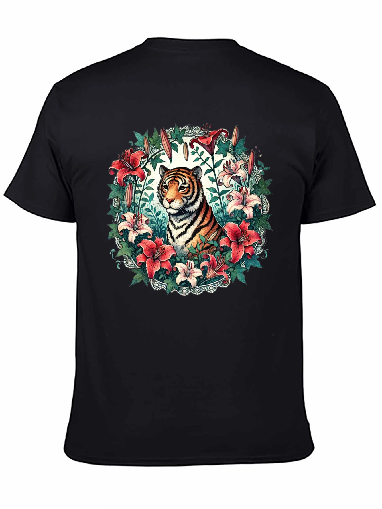 Tiger and Lily Graphic Tee - Stylish Mens Shirt