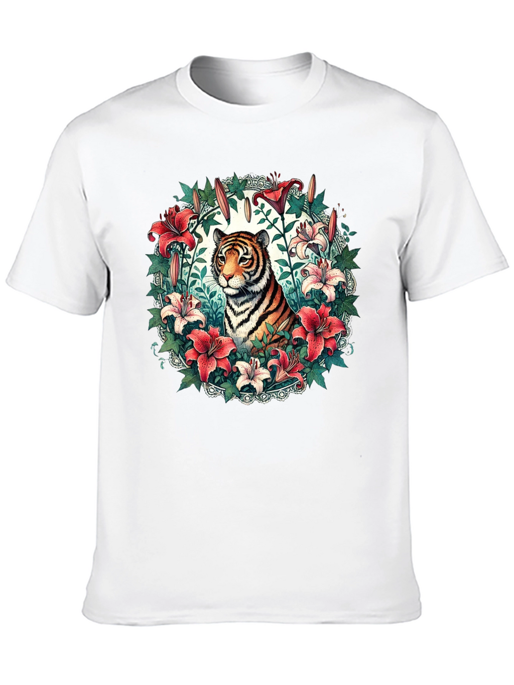 Tiger and Lily Graphic Tee - Stylish Mens Shirt