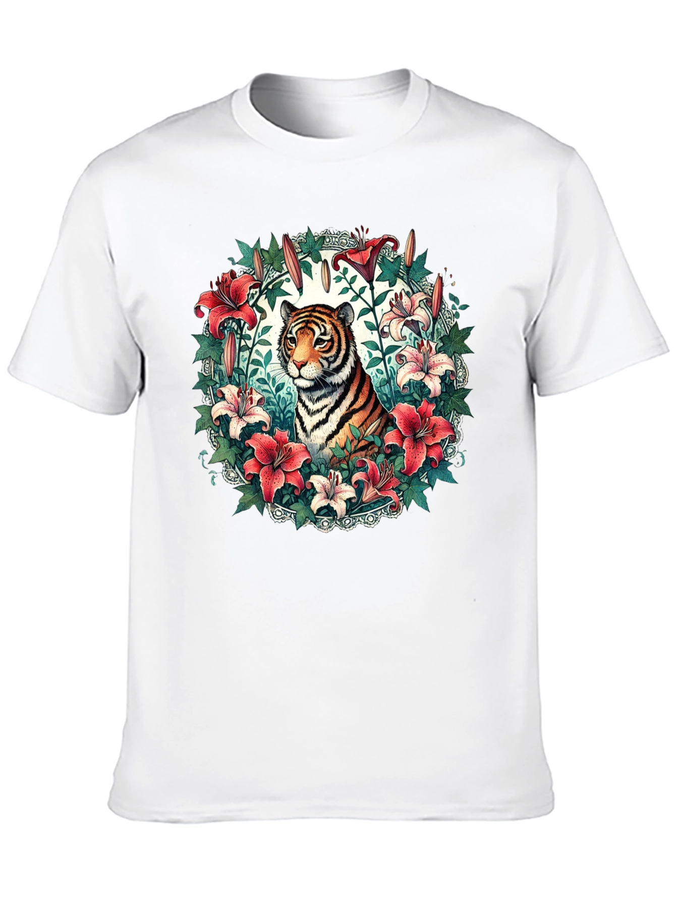 Tiger and Lily Graphic Tee - Stylish Mens Shirt