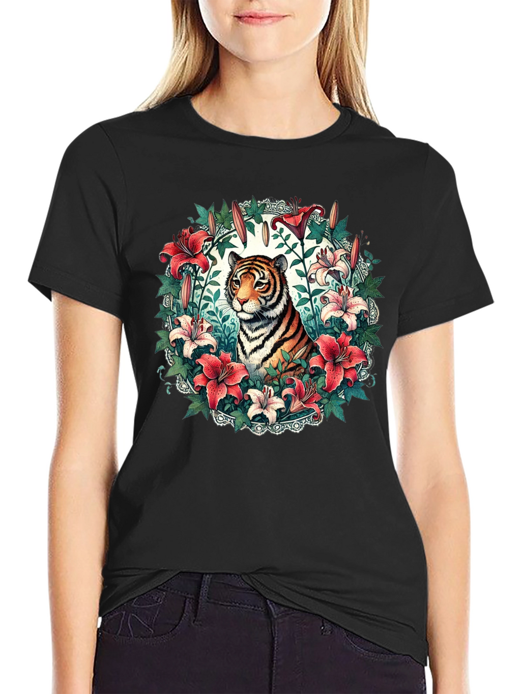 Tiger and Lily Graphic Tee - Stylish Mens Shirt