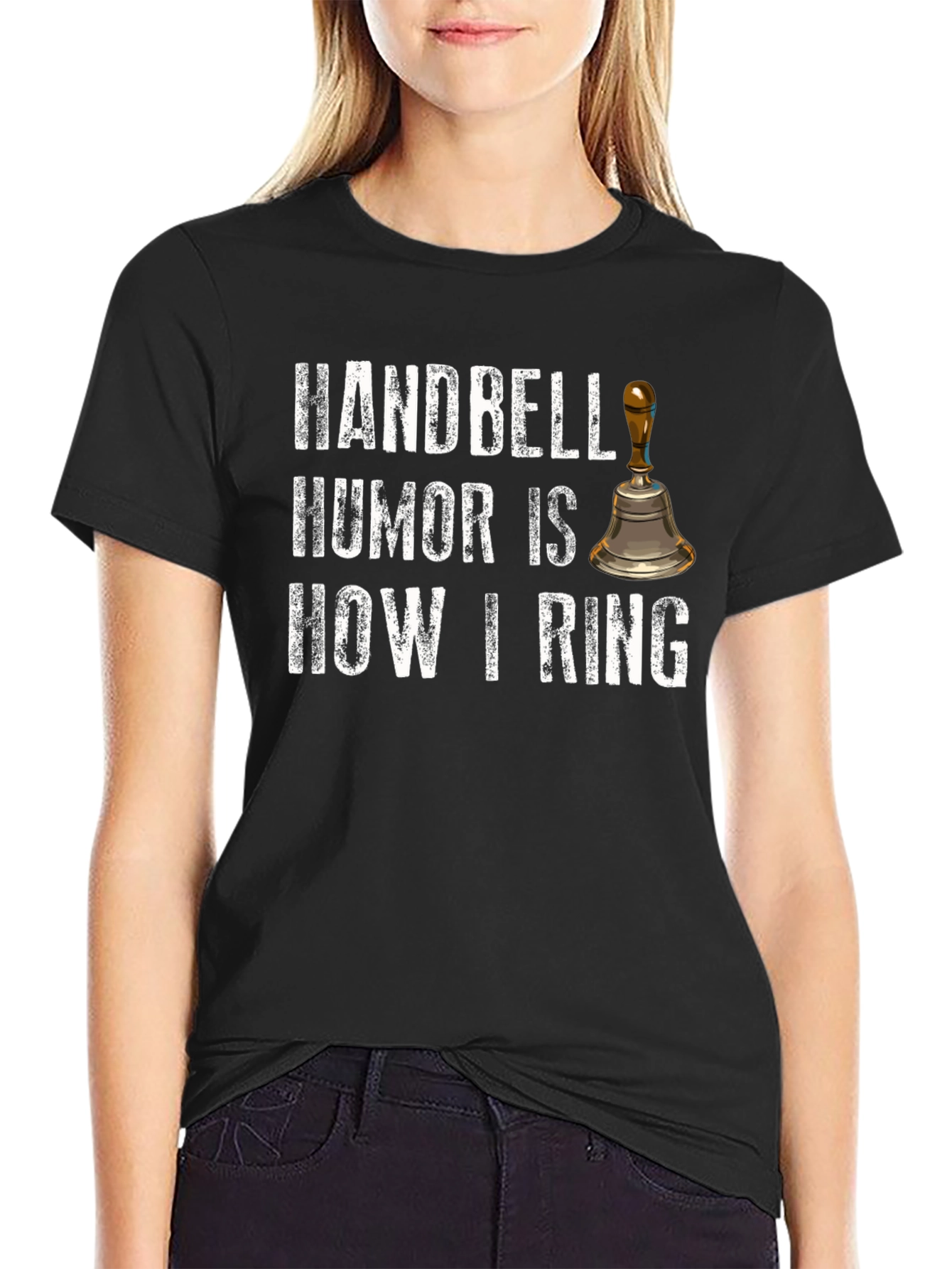 Handbell Humor T-Shirt - How I Ring!