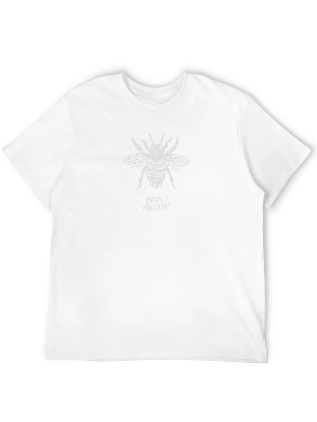 Coast Modern Bee Graphic Black T-Shirt