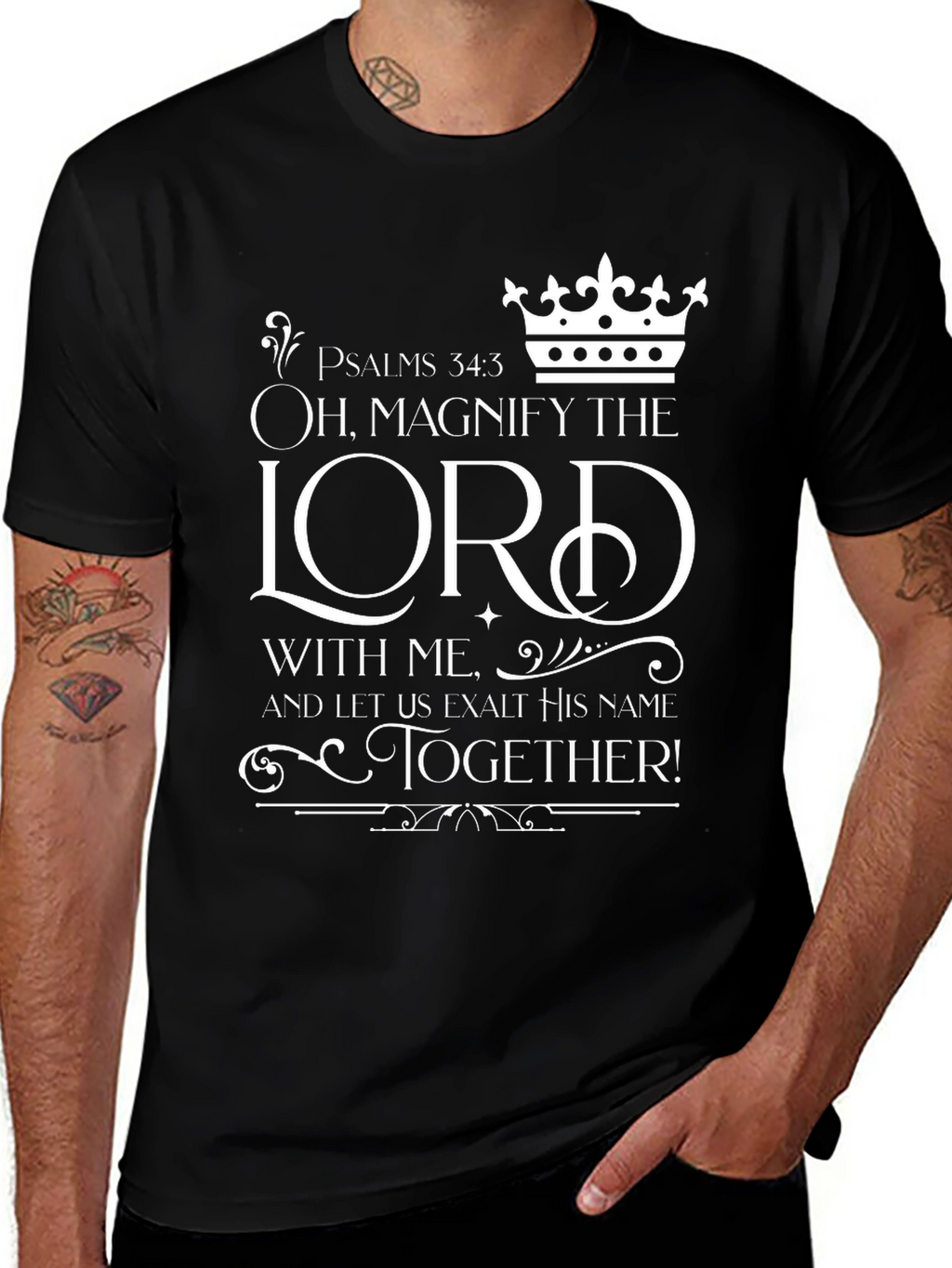 Magnify the Lord Christian T-Shirt