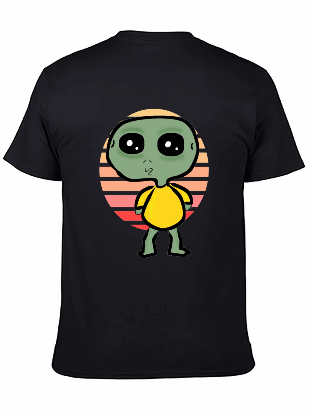 Alien Graphic Tee - Retro Style
