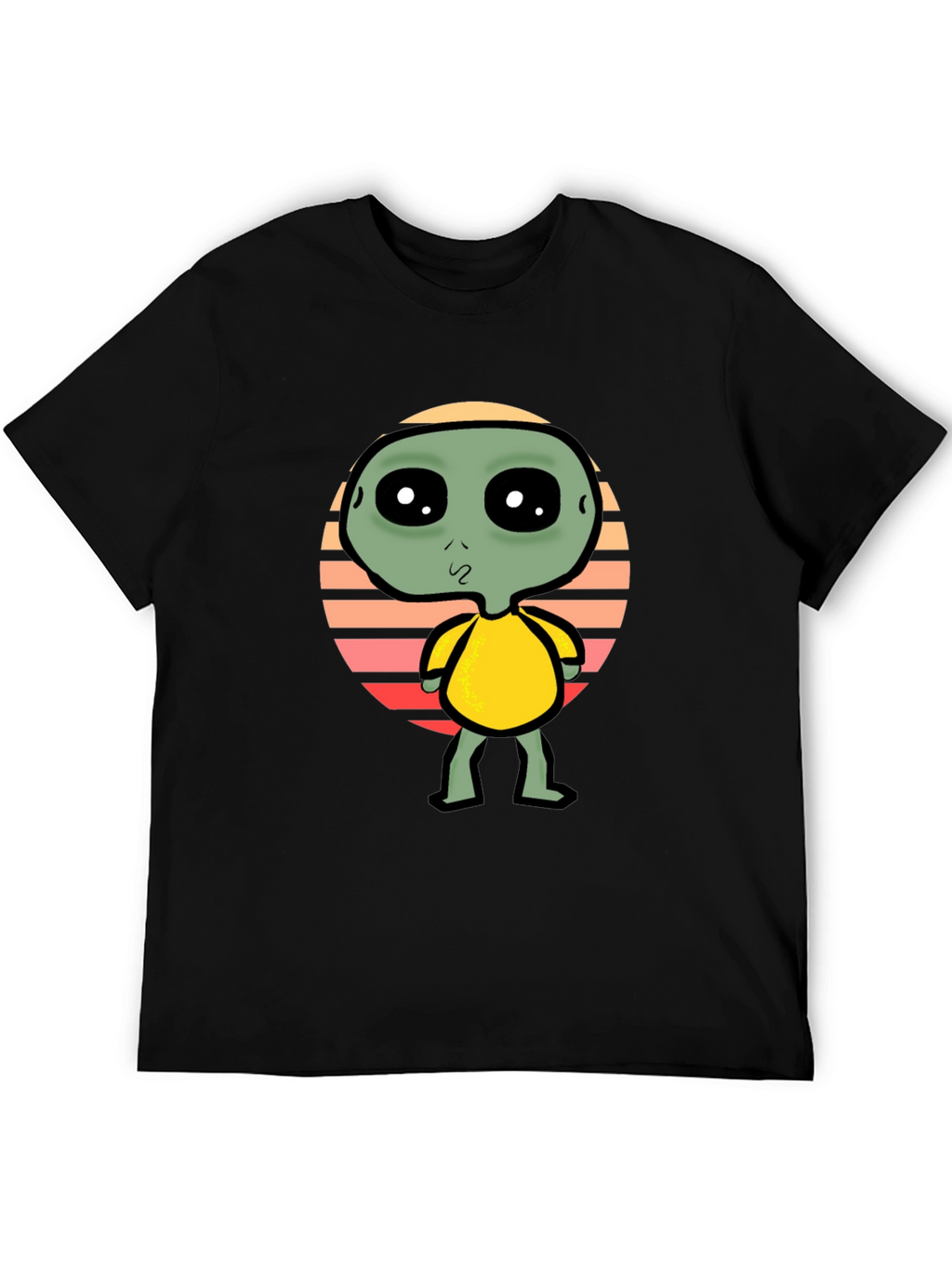 Alien Graphic Tee - Retro Style