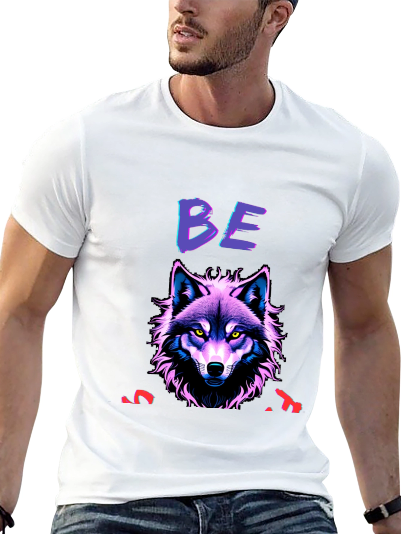 Be The Wolf T-Shirt - Bold Graphic Tee